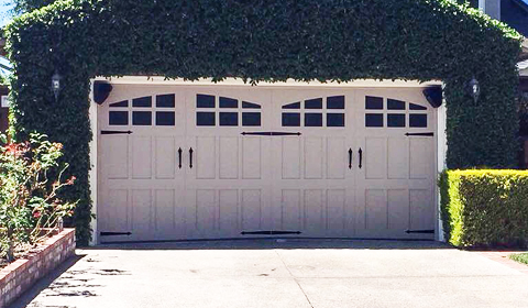 custom designed garage doors