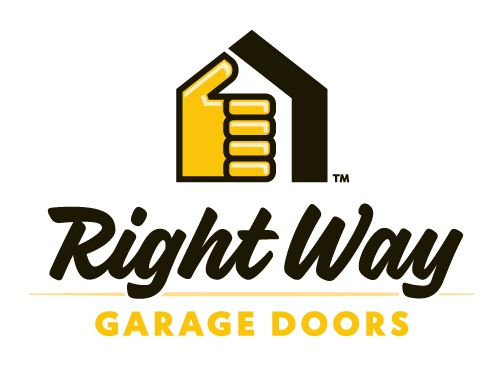 right way garage doors logo
