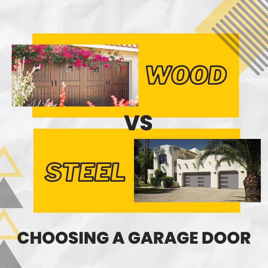 Wood vs. Steel Choosing a Garage Door Material Right Way Blog