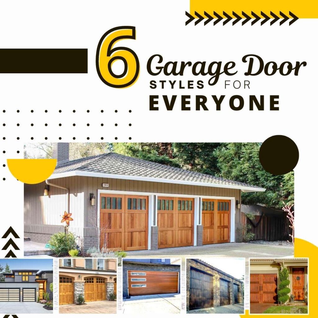 garage door styles for everyone