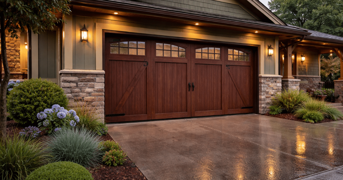 Right Way Garage Doors blog: rainy season garage door checklist